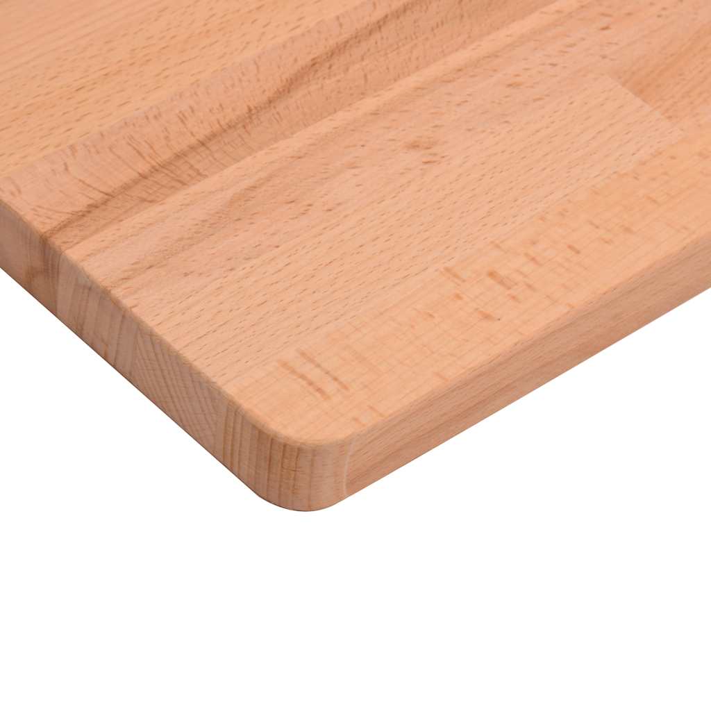 Ploča za radni stol 115 x 55 x 2,5 cm od masivne bukovine