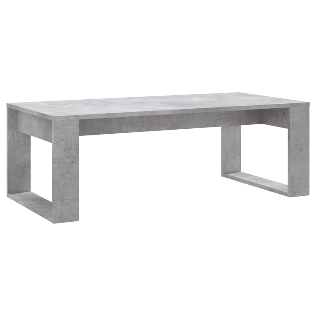 Stolić za kavu boja betona 102 x 50 x 35 cm konstruirano drvo