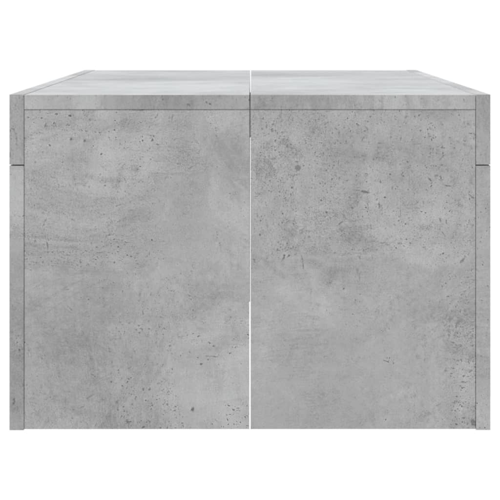 Stolić za kavu boja betona 102x50x36 cm konstruirano drvo