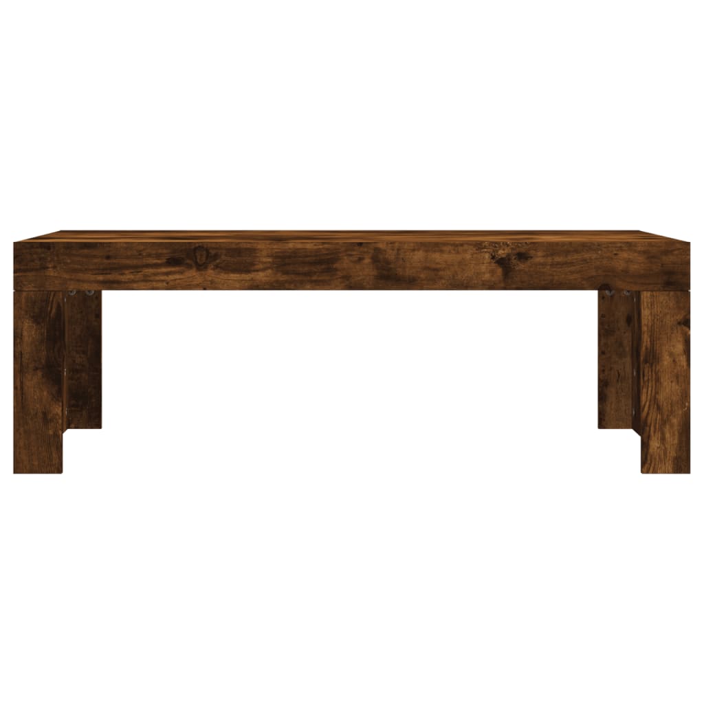 Stolić za kavu boja hrasta 102x50x36 cm konstruirano drvo