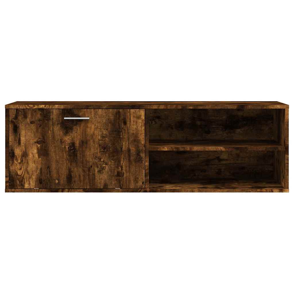 TV ormarić boja dimljenog hrasta 120x34x37 cm konstruirano drvo