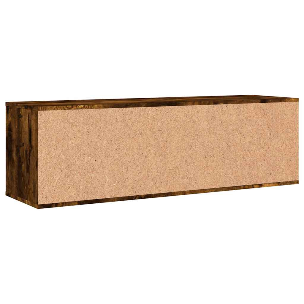TV ormarić boja dimljenog hrasta 120x34x37 cm konstruirano drvo