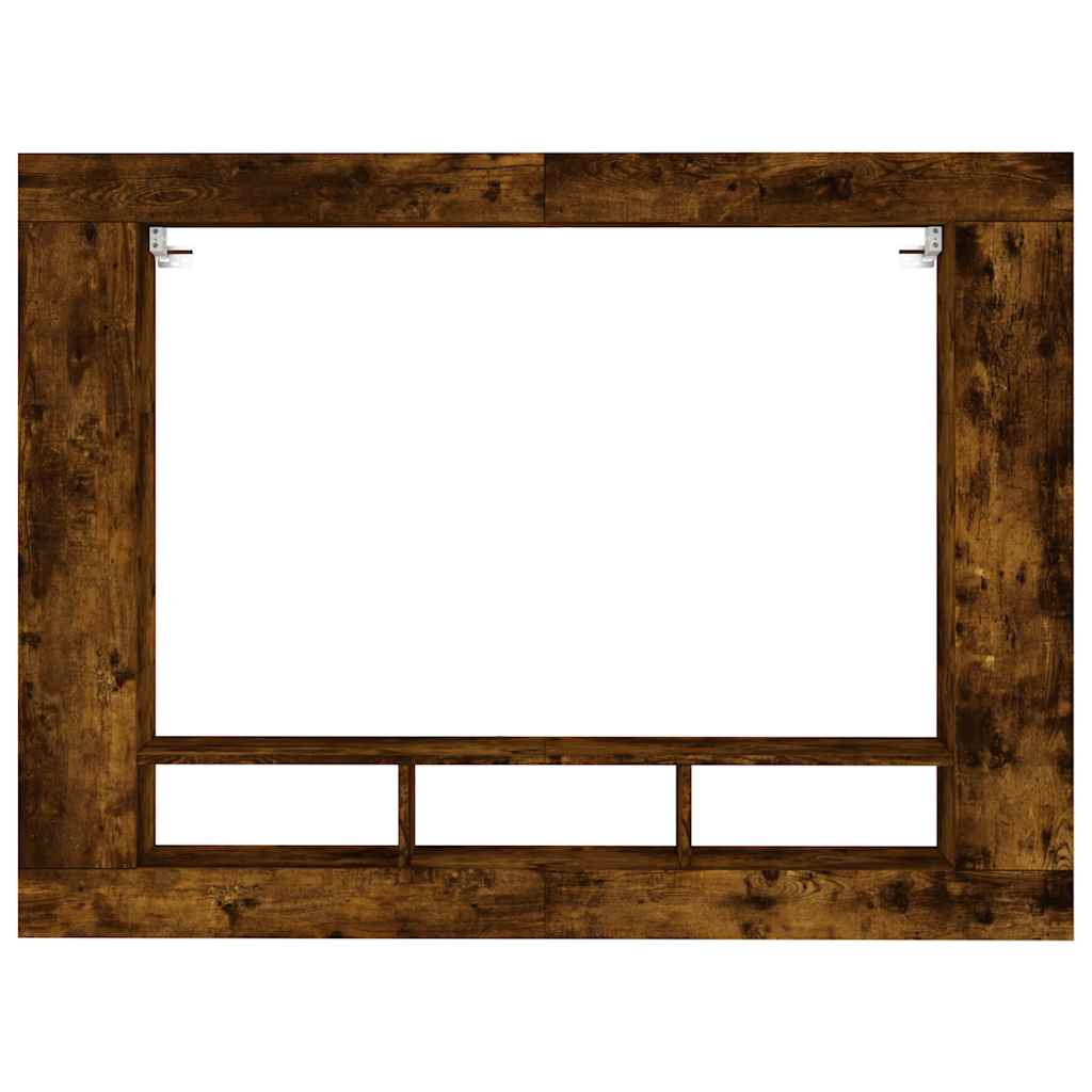 TV ormarić boja dimljenog hrasta 152x22x113cm konstruirano drvo