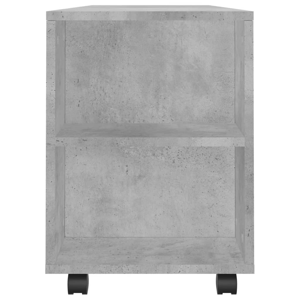 TV ormarić boja betona 102 x 34,5 x 43 cm od konstruiranog drva