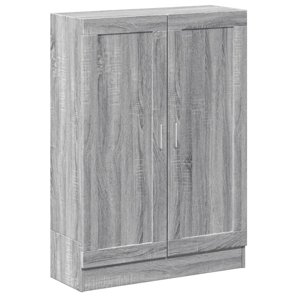 Ormarić za knjige siva boja hrasta 82,5 x 30,5 x 115 cm drveni
