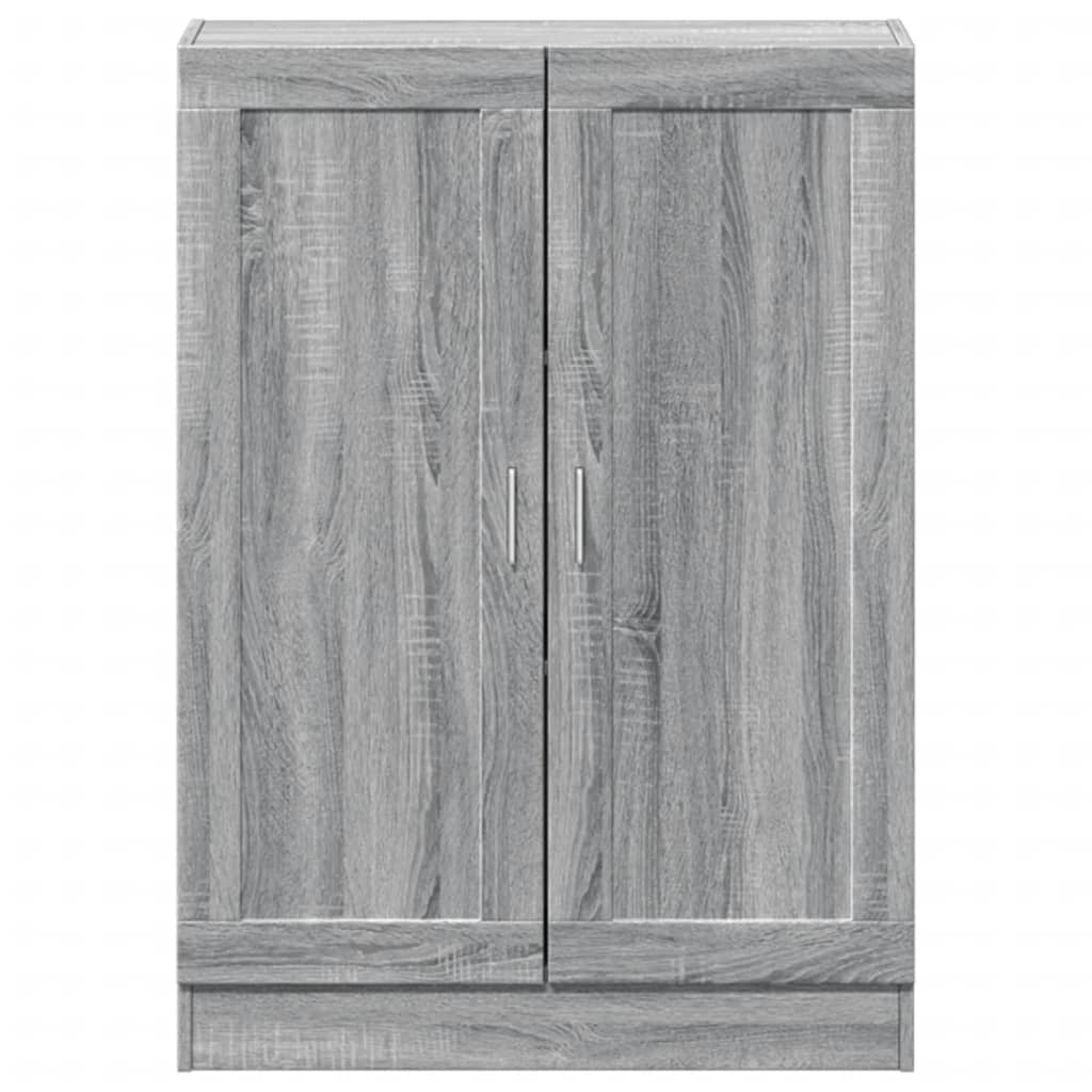Ormarić za knjige siva boja hrasta 82,5 x 30,5 x 115 cm drveni