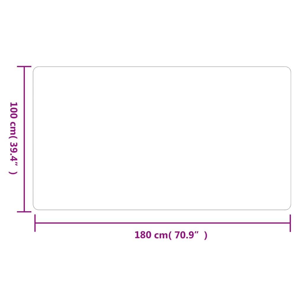 Dugi tepih sivi 100 x 180 cm