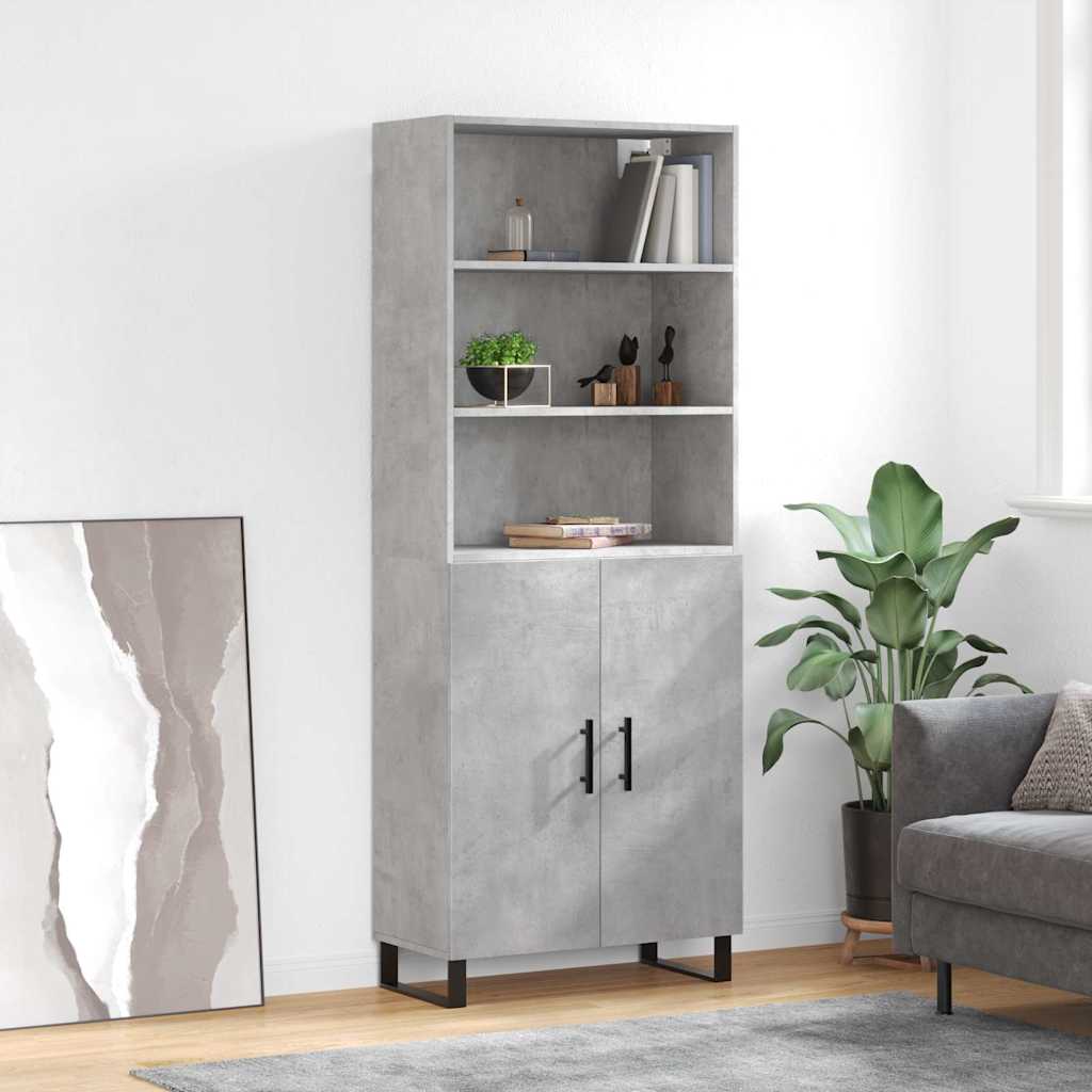 Highboard 2 pcs 69,5 x 34 x 180 cm Konstruirano drvo