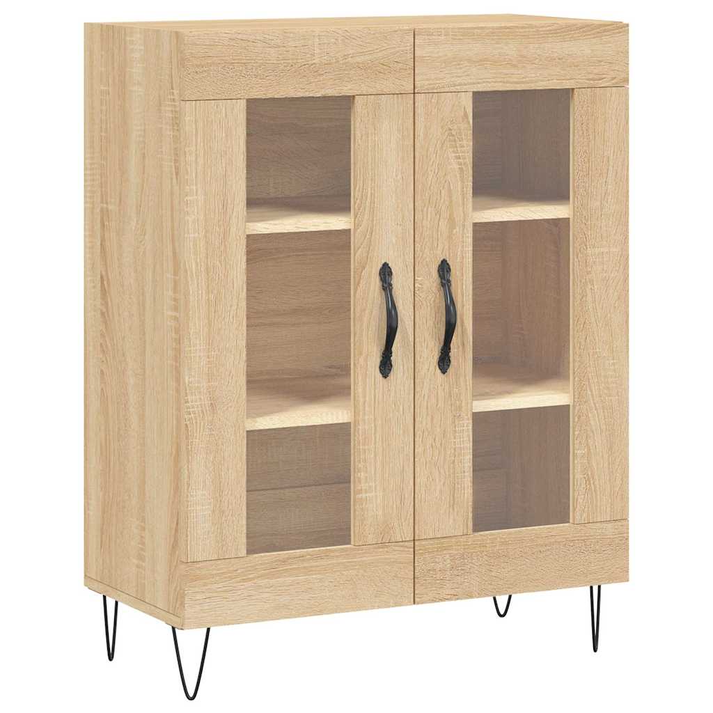 Visoka komoda hrasta sonome 69,5x34x180cm od konstruiranog drva