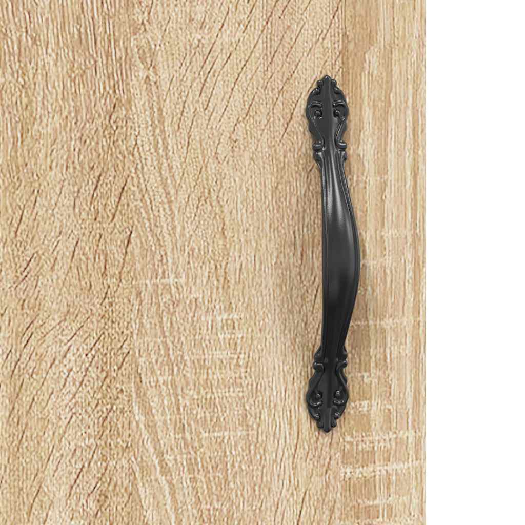 Visoka komoda hrasta sonome 69,5x34x180cm od konstruiranog drva