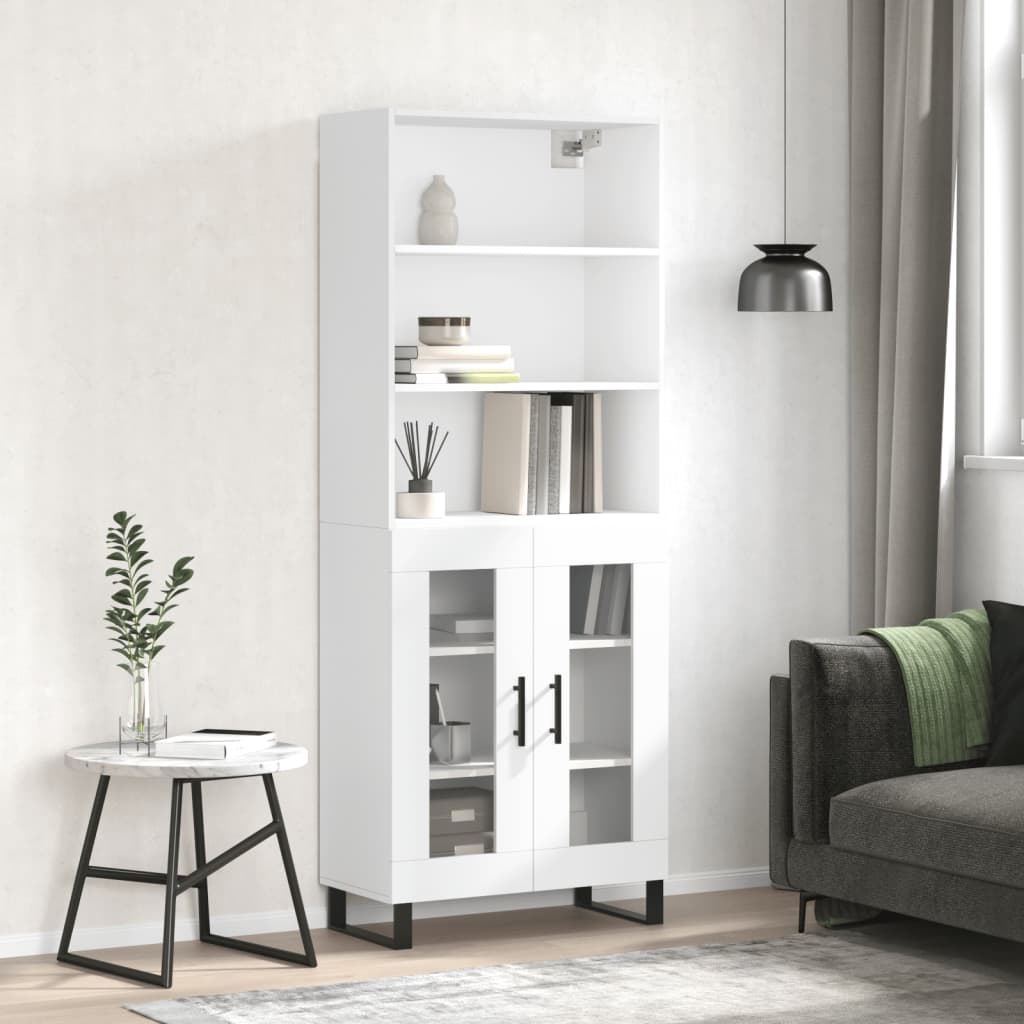 Highboard 2 pcs 69,5 x 34 x 180 cm Konstruirano drvo