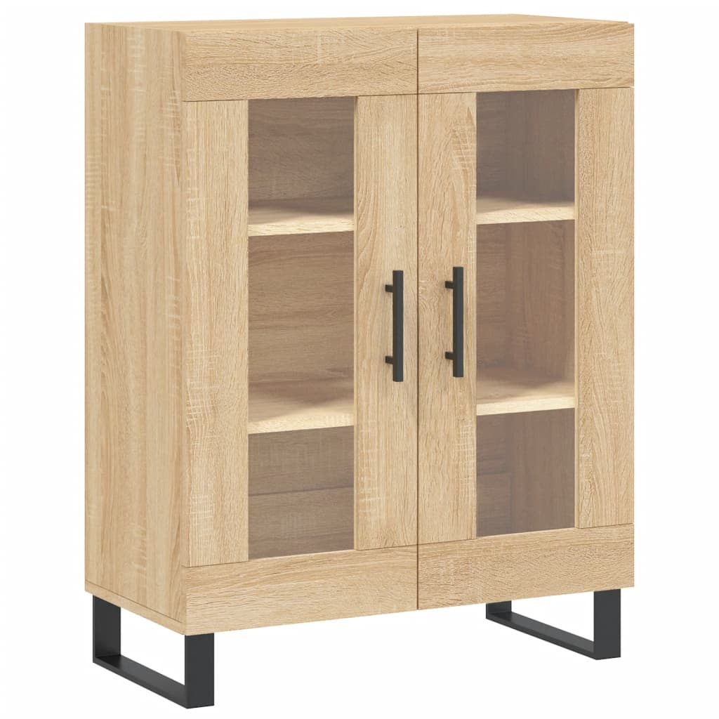 Visoka komoda hrasta sonome 69,5x34x180cm od konstruiranog drva