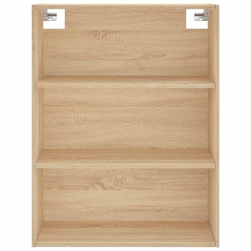 Visoka komoda hrasta sonome 69,5x34x180cm od konstruiranog drva