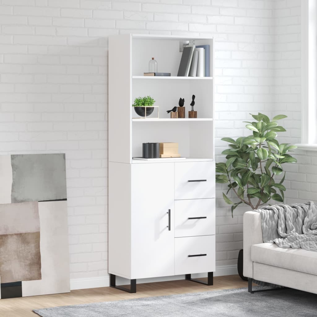 Highboard 2 pcs 69,5 x 34 x 180 cm Konstruirano drvo