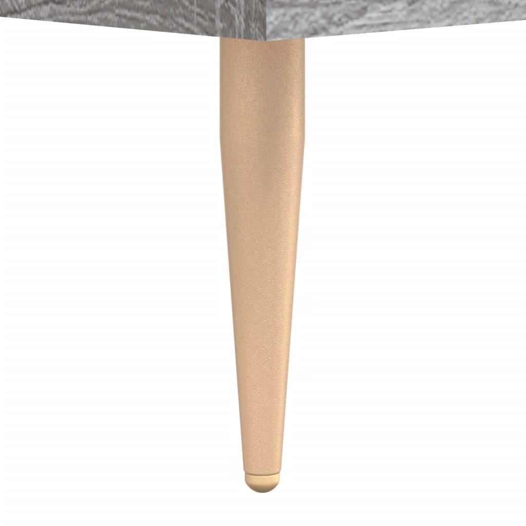 Visoka komoda siva sonome 69,5x32,5x180 cm konstruirano drvo