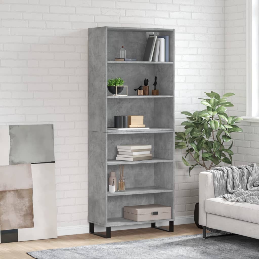 Highboard 2 pcs 69,5 x 34 x 180 cm Konstruirano drvo