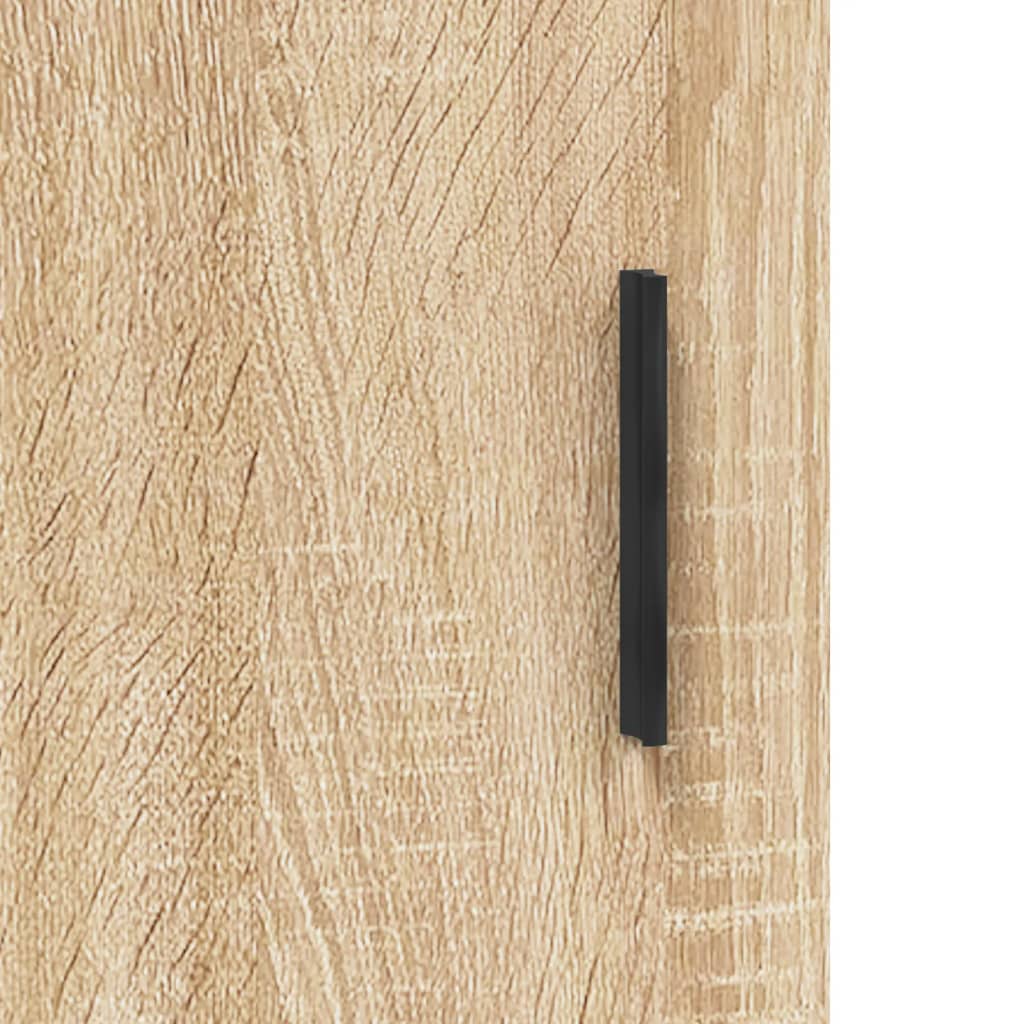Visoka komoda hrasta sonome 69,5x34x180cm od konstruiranog drva