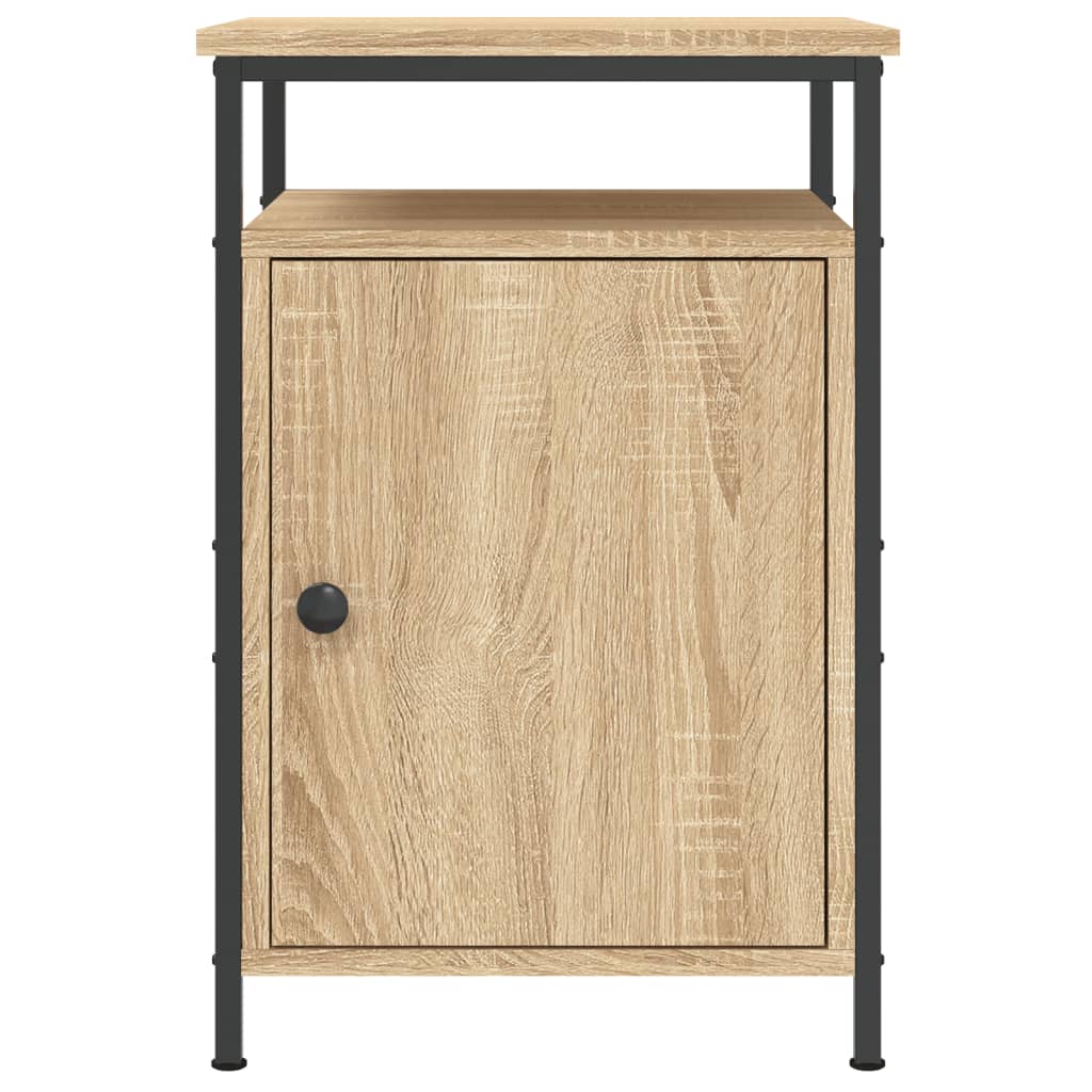 Noćni ormarići 2 kom boja hrasta 40x42x60 cm konstruirano drvo