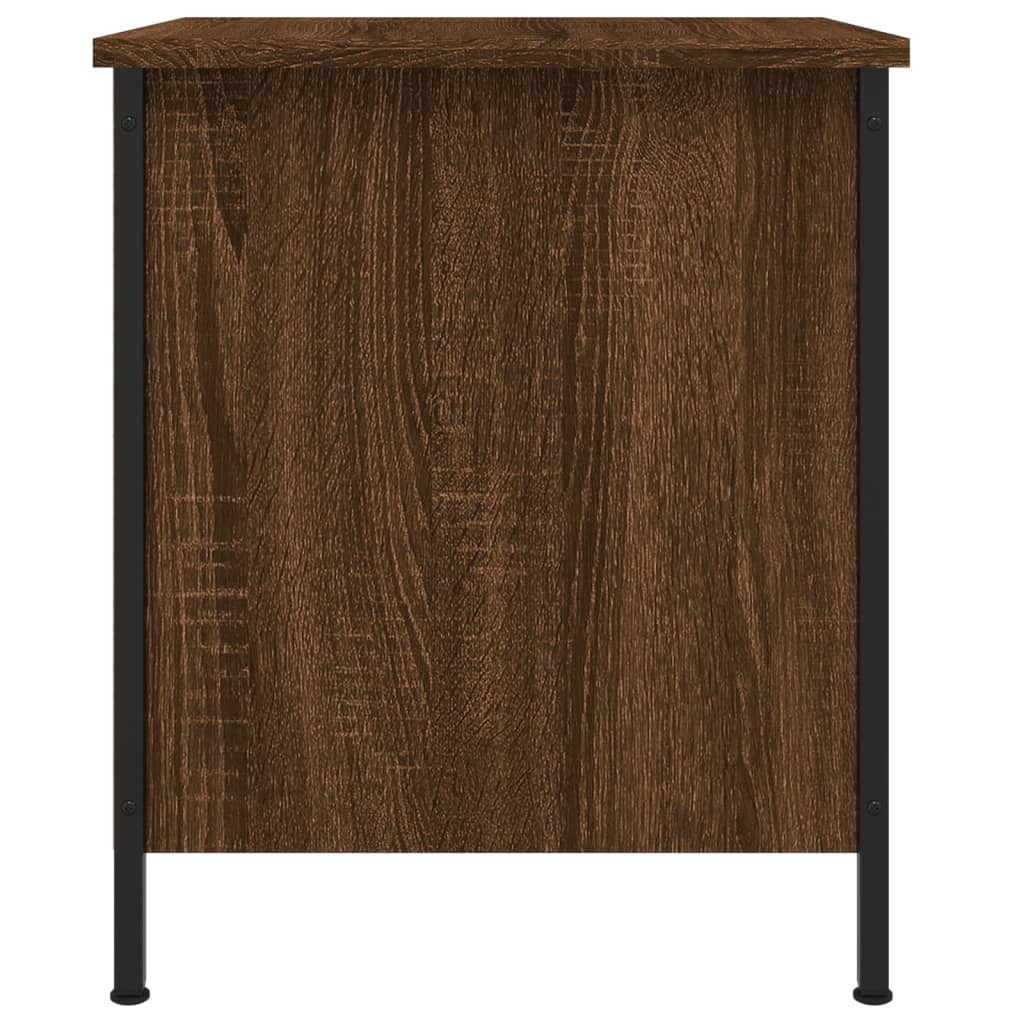 Noćni ormarići 2 kom boja hrasta 40x42x50 cm konstruirano drvo Smeđa