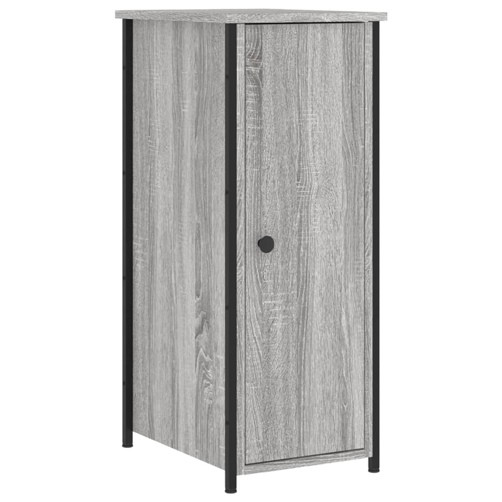 Noćni ormarići 2 kom boja hrasta 32x42x80 cm konstruirano drvo