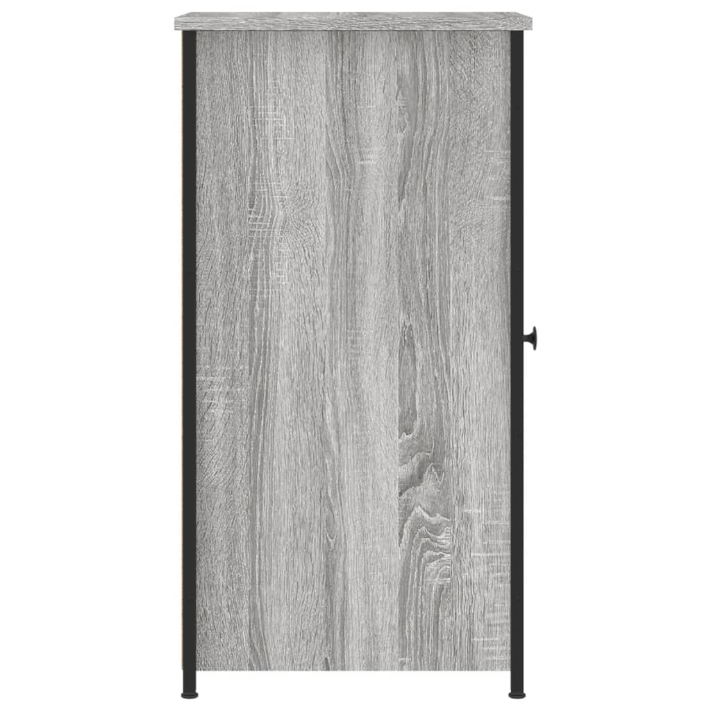 Noćni ormarići 2 kom boja hrasta 32x42x80 cm konstruirano drvo