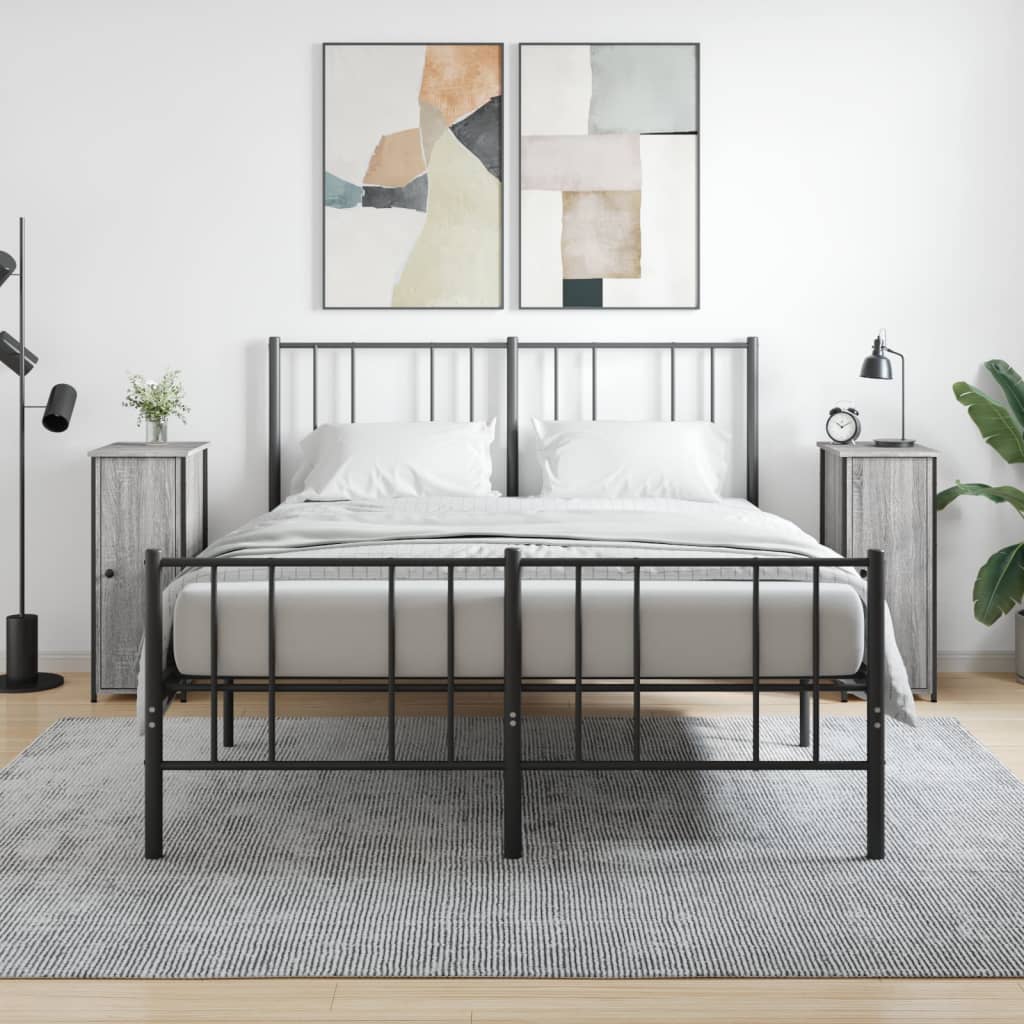 Noćni ormarići 2 kom boja hrasta 32x42x80 cm konstruirano drvo