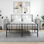 Noćni ormarići 2 kom boja hrasta 32x42x80 cm konstruirano drvo