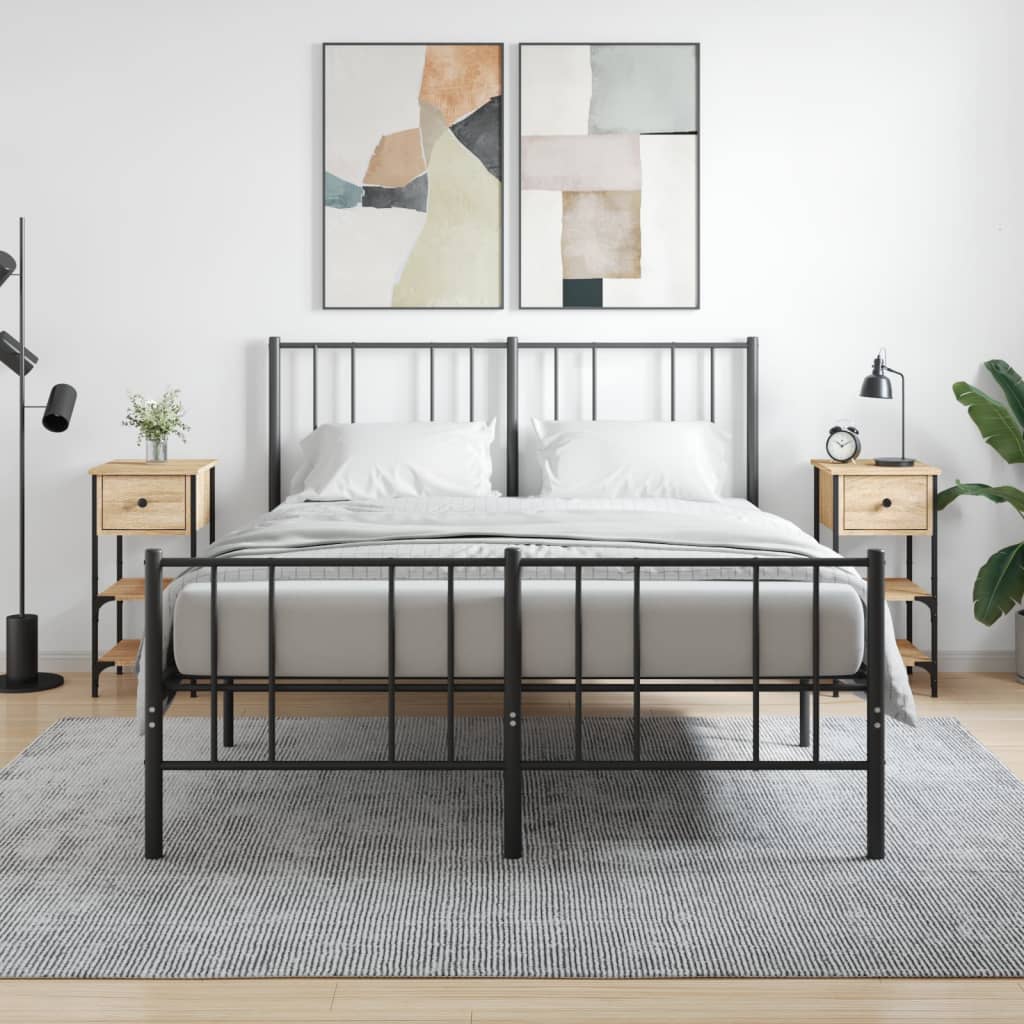 Noćni ormarići 2 kom boja hrasta 34x36x70 cm konstruirano drvo