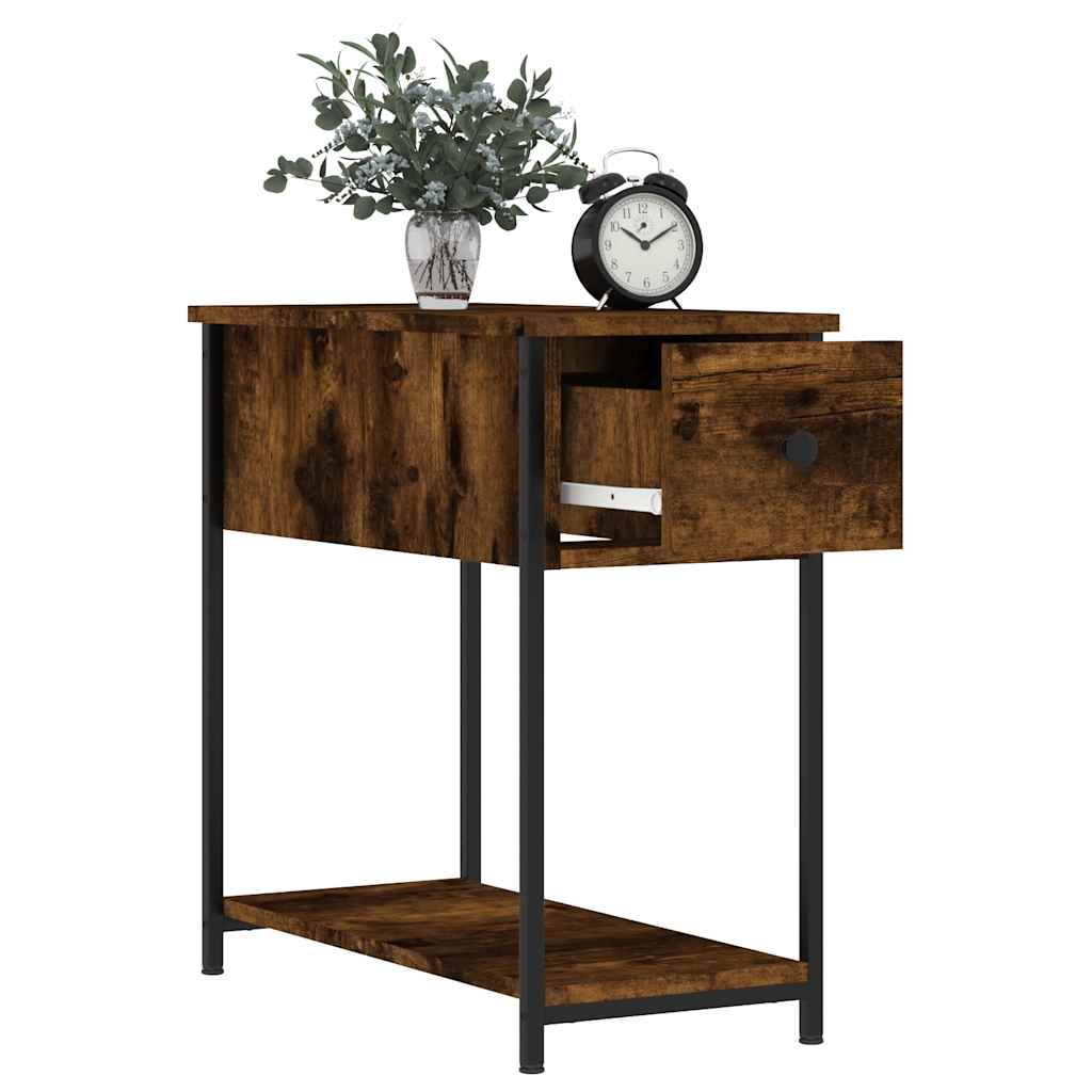 Noćni ormarići 2 kom boja hrasta 30x60x60 cm konstruirano drvo