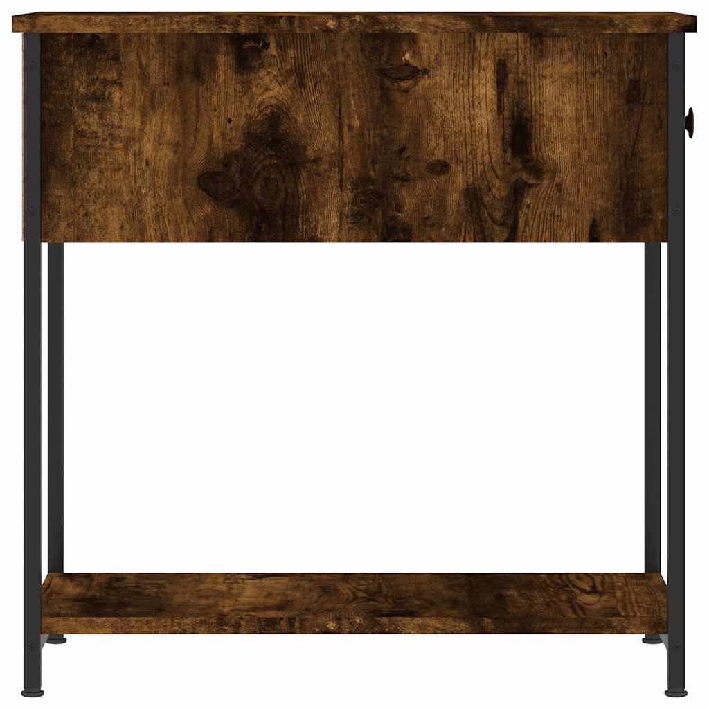 Noćni ormarići 2 kom boja hrasta 30x60x60 cm konstruirano drvo