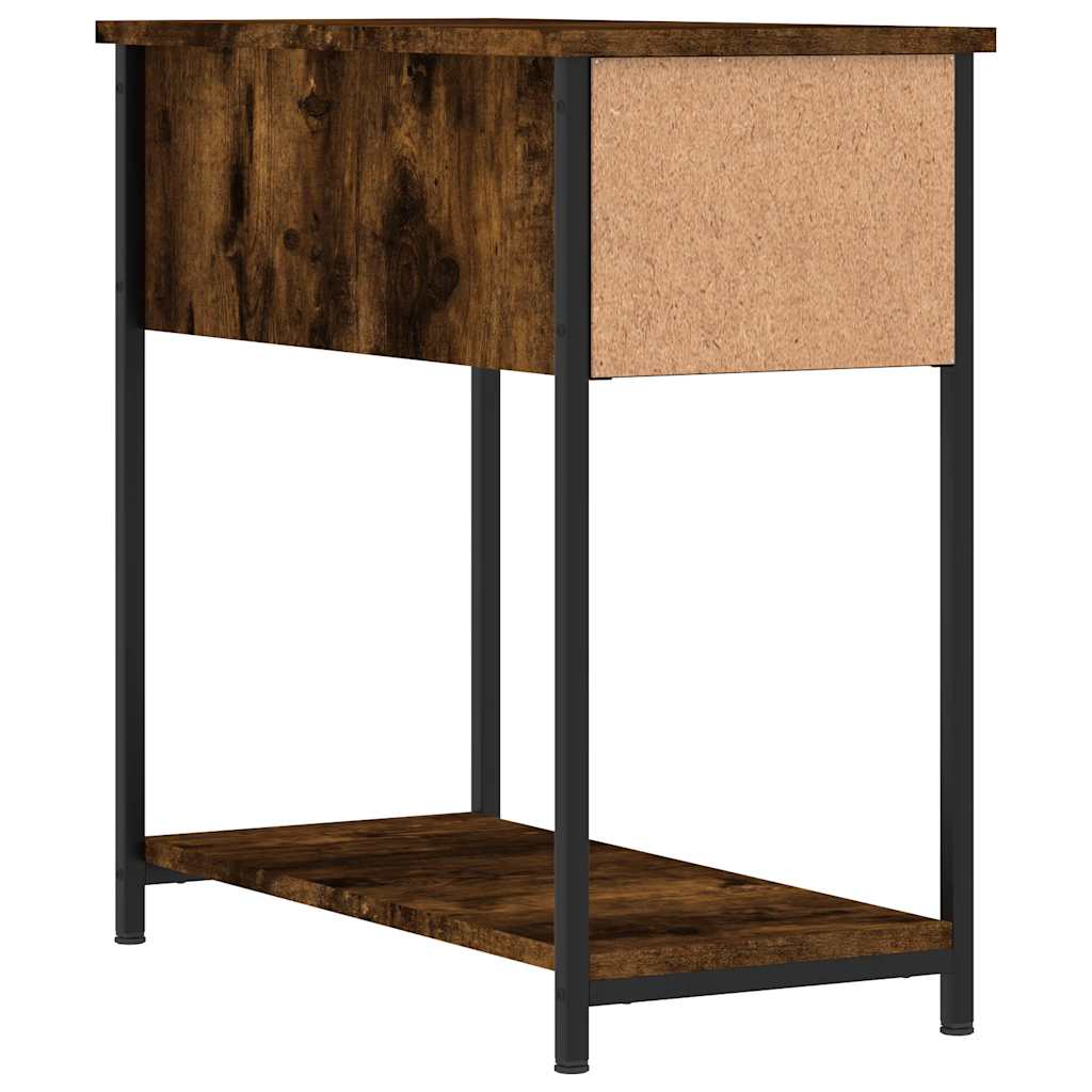 Noćni ormarići 2 kom boja hrasta 30x60x60 cm konstruirano drvo