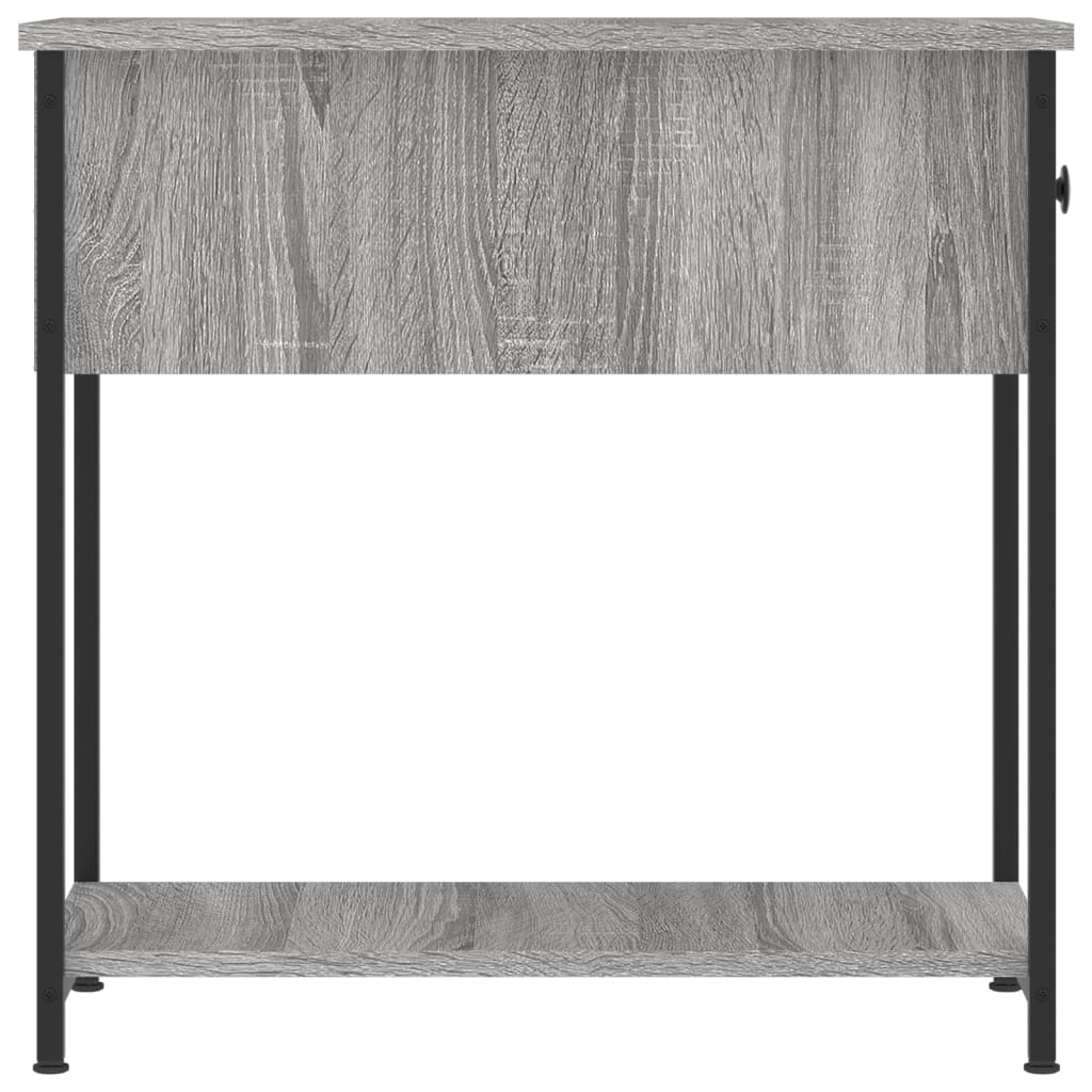 Noćni ormarić boja hrasta 30 x 60 x 60 cm konstruirano drvo