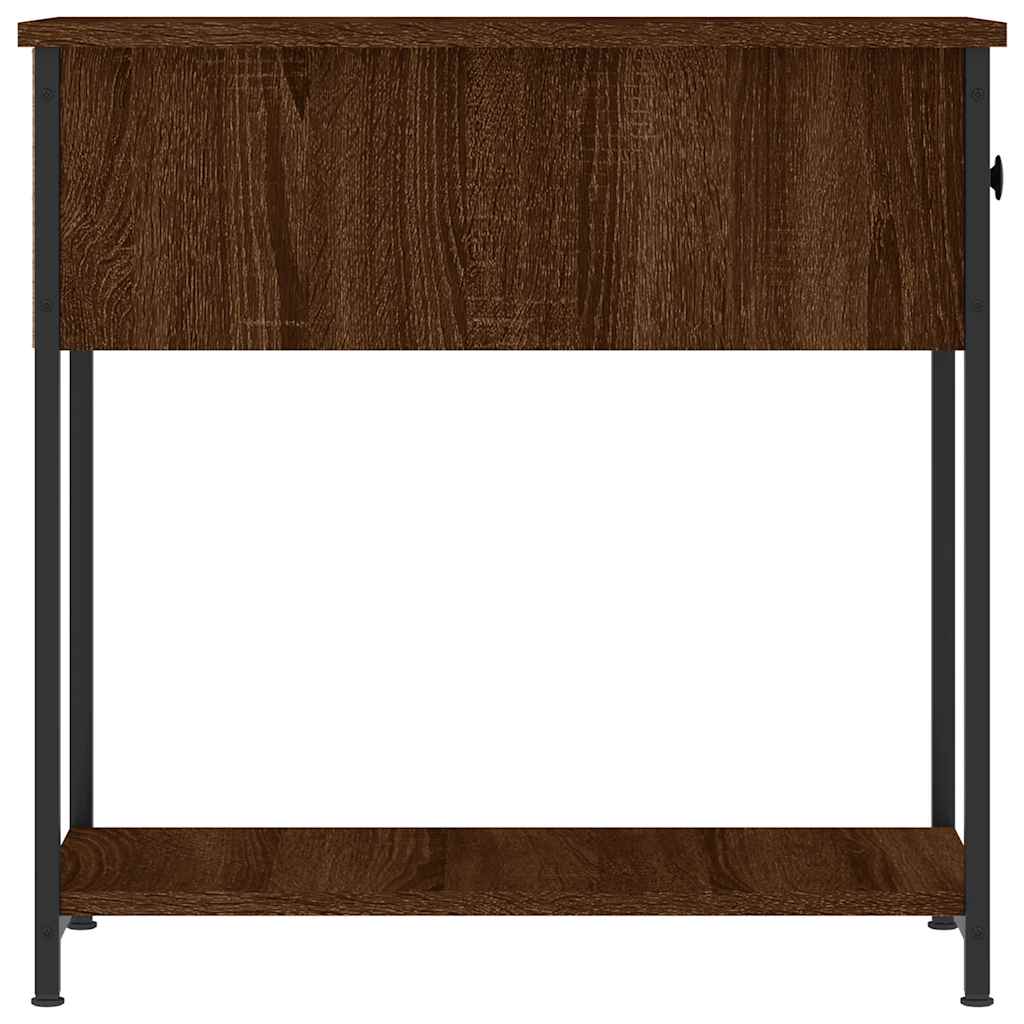 Noćni ormarići 2 kom boja hrasta 30x60x60 cm konstruirano drvo