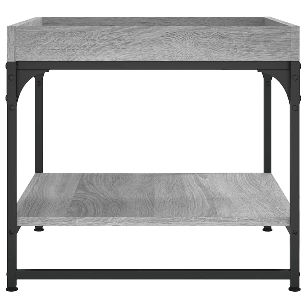 Stolić za kavu boja hrasta 49,5x49,5x45 cm konstruirano drvo
