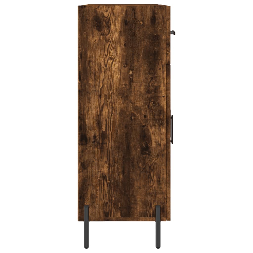 Komoda boja dimljenog hrasta 69,5x34x90 cm konstruirano drvo