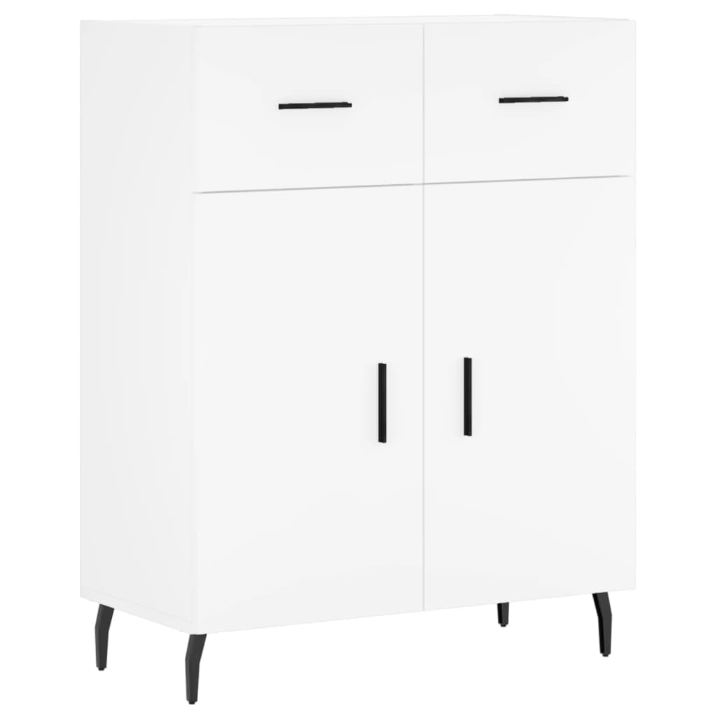 Komoda bijela 69,5x34x90 cm od konstruiranog drva
