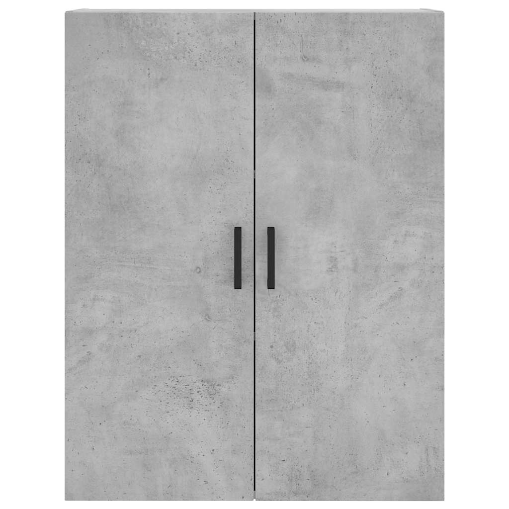 Zidni ormarić siva boja betona 69,5 x 34 x 90 cm