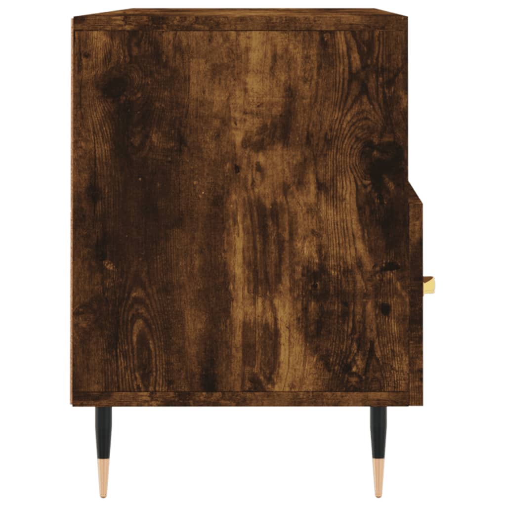 TV ormarić boja dimljenog hrasta 102x36x50 cm konstruirano drvo