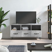 TV ormarić boja betona 102 x 36 x 50 cm od konstruiranog drva