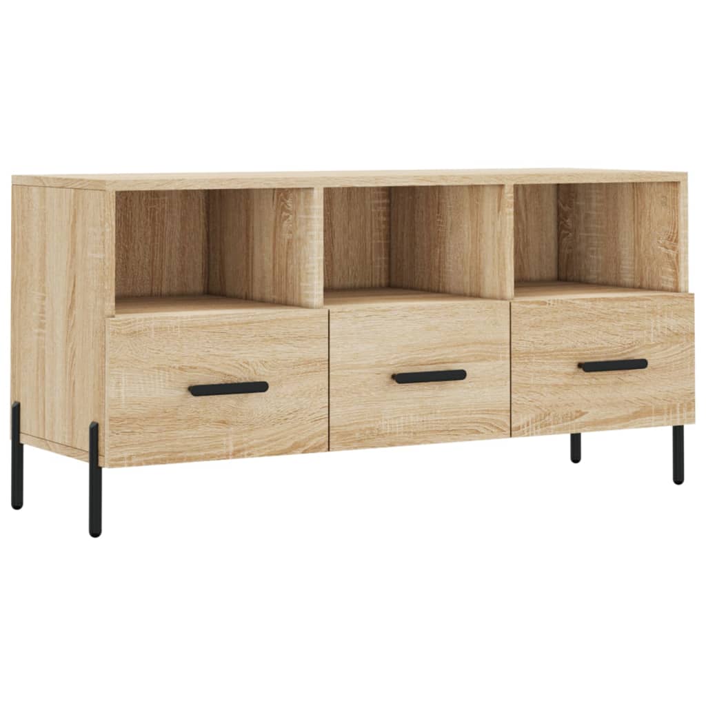 TV ormarić boja hrasta sonome 102x36x50 cm konstruirano drvo