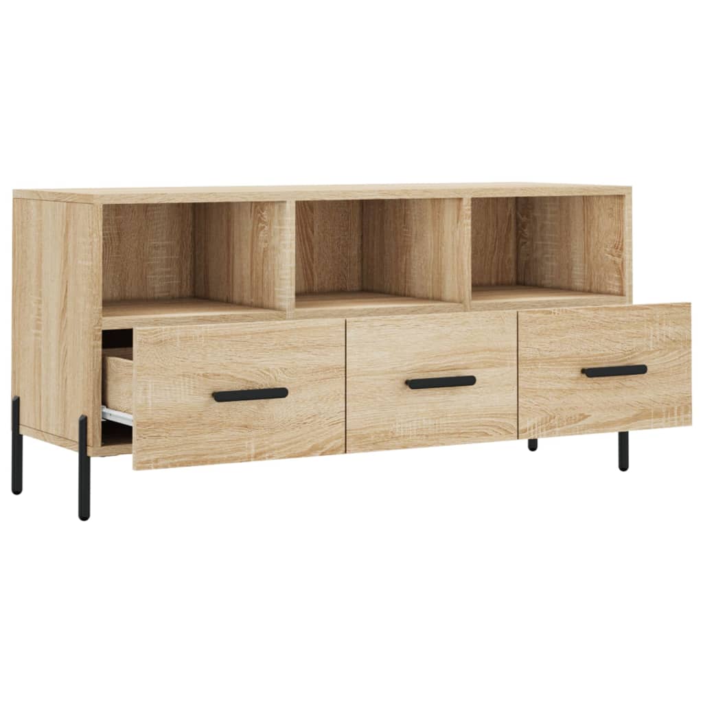 TV ormarić boja hrasta sonome 102x36x50 cm konstruirano drvo