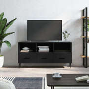 TV ormarić crni 102 x 36 x 50 cm od konstruiranog drva