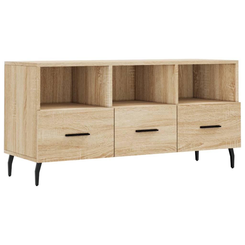 TV ormarić boja hrasta sonome 102x36x50 cm konstruirano drvo