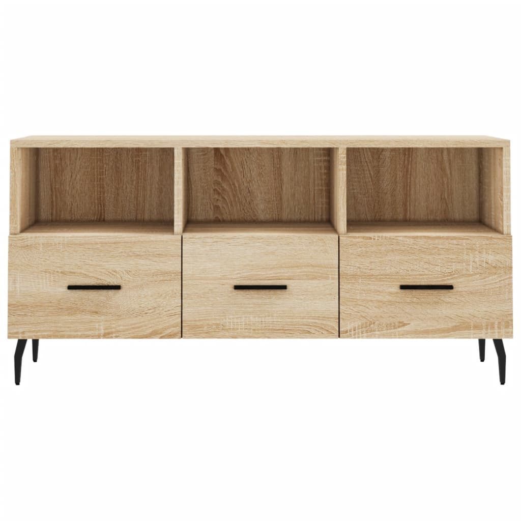 TV ormarić boja hrasta sonome 102x36x50 cm konstruirano drvo