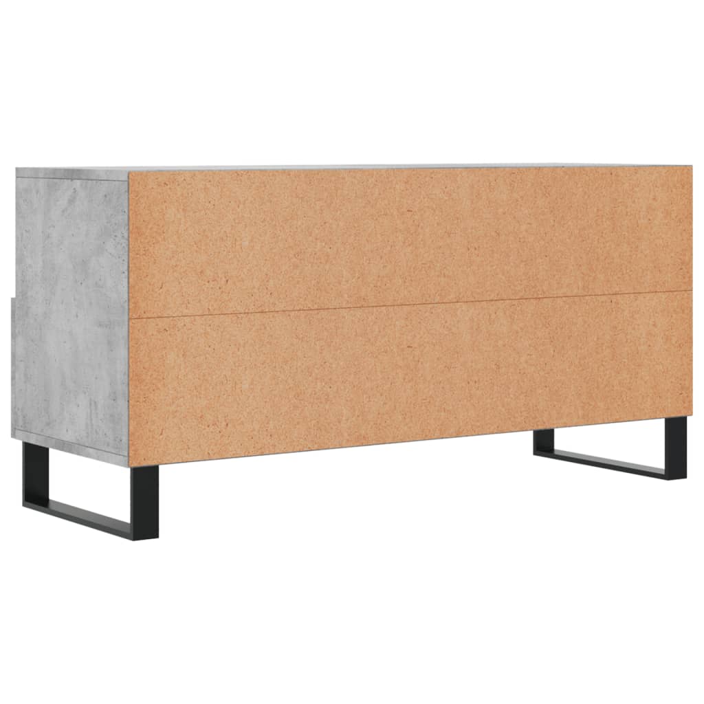 TV ormarić boja betona 102 x 36 x 50 cm od konstruiranog drva