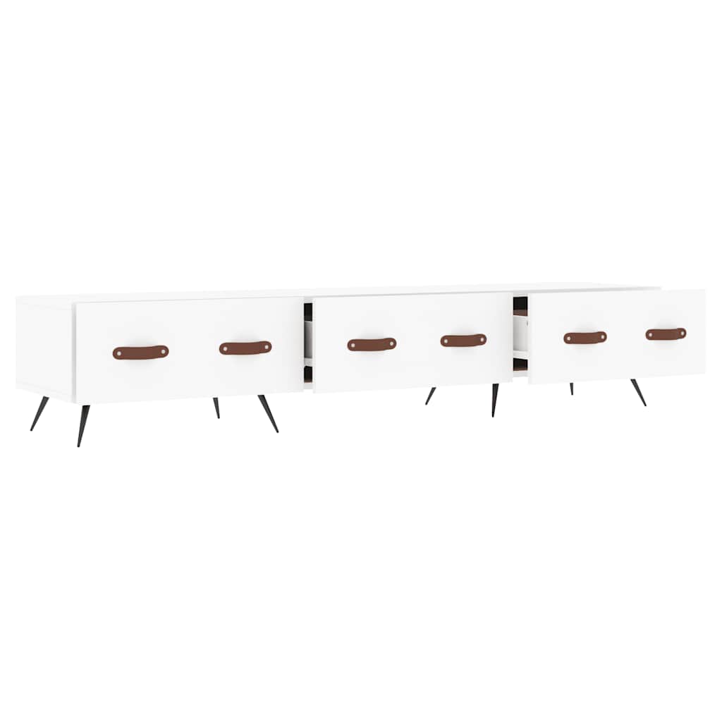 TV ormarić bijeli 150 x 36 x 30 cm od konstruiranog drva