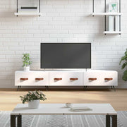 TV ormarić bijeli 150 x 36 x 30 cm od konstruiranog drva