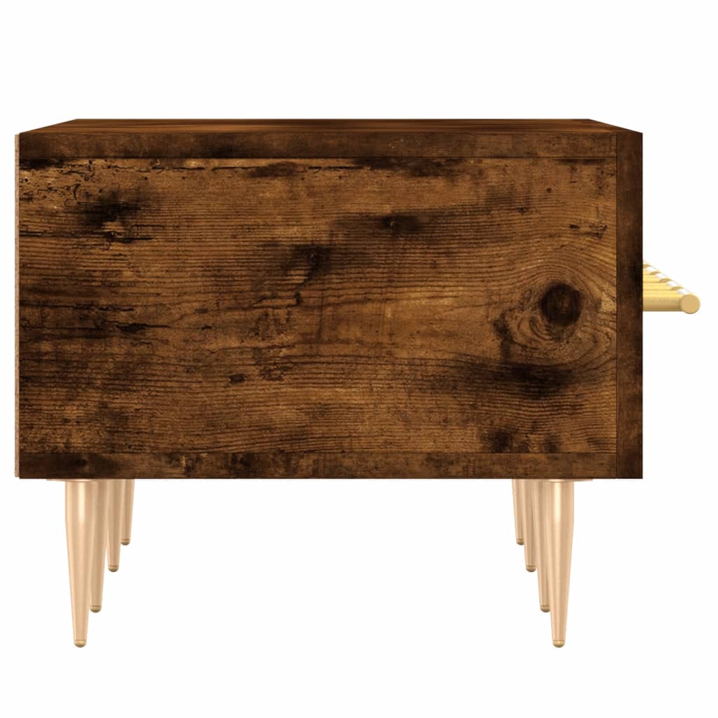TV ormarić boja dimljenog hrasta 150x36x30 cm konstruirano drvo
