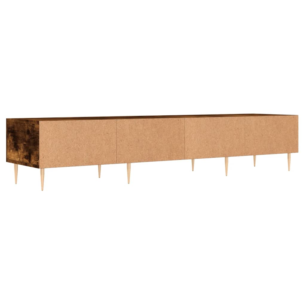 TV ormarić boja dimljenog hrasta 150x36x30 cm konstruirano drvo