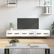 TV ormarić bijeli 150 x 36 x 30 cm od konstruiranog drva